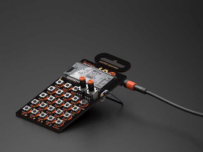 Jack and his pocket Operators by TEENAGE ENGINEERING 